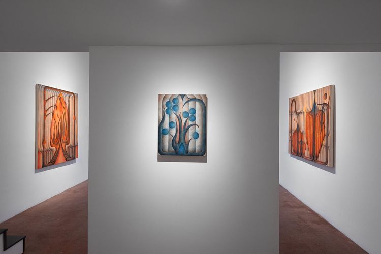 Installation view, Blood Orange, Track 16, Hollywood · 2026 (9)