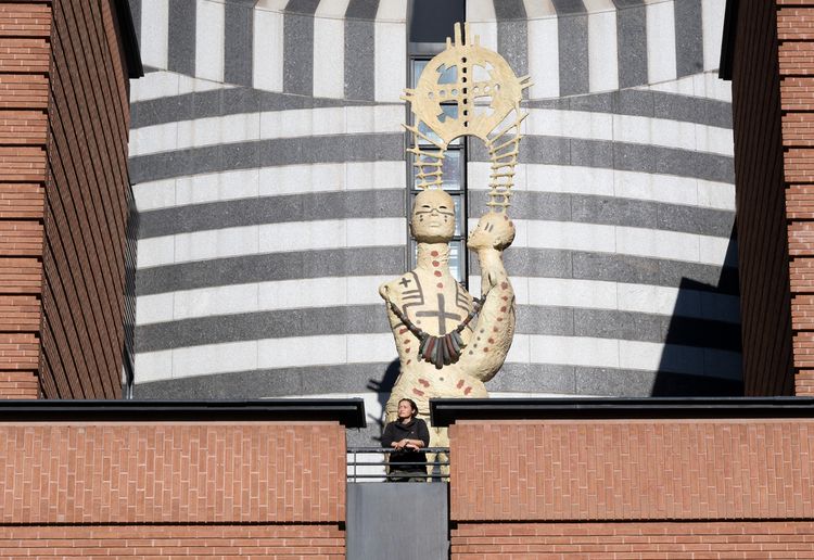 Installation view, Rose B. Simpson: Behold, San Francisco Museum of Modern Art · 2026 (3)