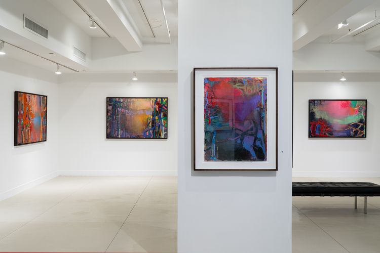 Installation view, Brian Rutenberg, Forum Gallery, New York, 2026