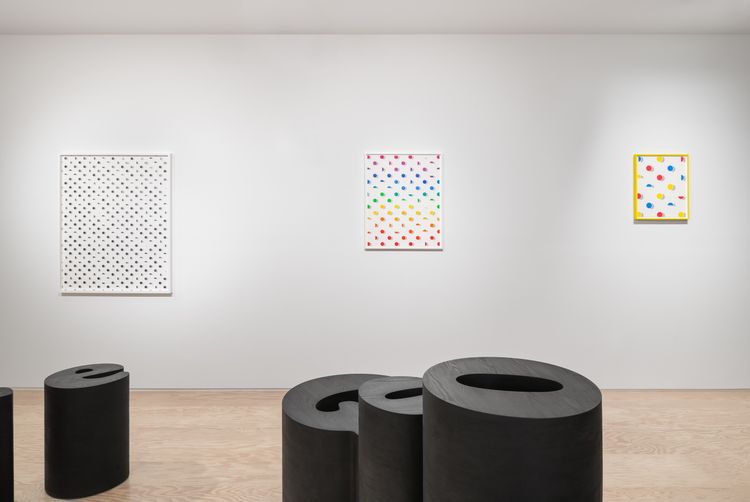 Installation view, Sadie Barnette: 28, Jessica Silverman · 2026 (3)