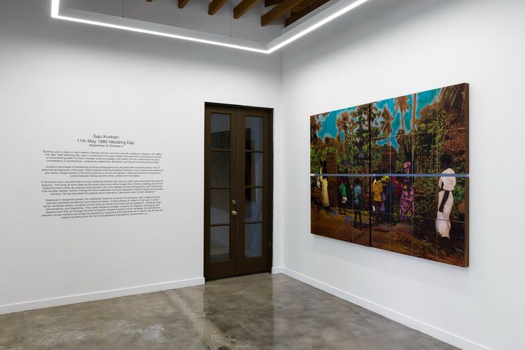 Installation view, 11th May 1980 Wedding Day, Rajiv Menon Contemporary · 2025 (4)