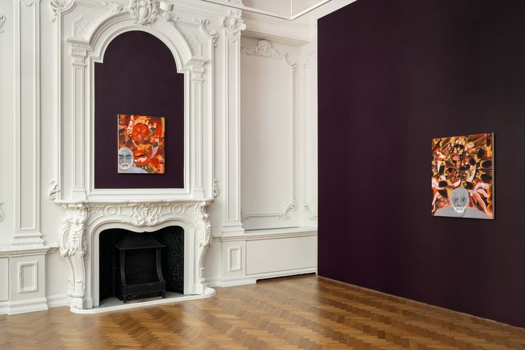 Installation view, Self-Portraits in the Bardo, Lévy Gorvy Dayan · 2025 (1)