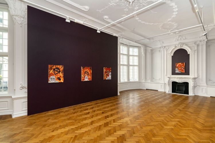 Installation view, Self-Portraits in the Bardo, Lévy Gorvy Dayan · 2025 (2)