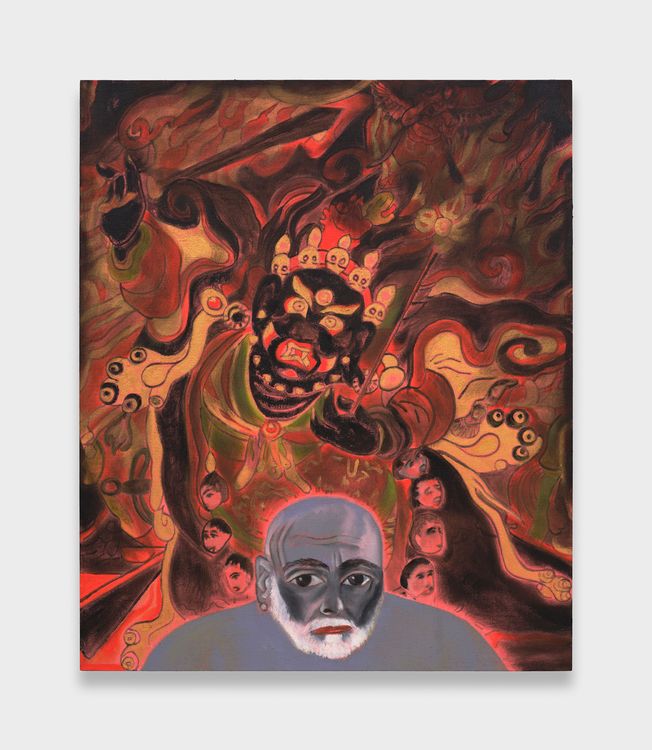 Installation view, Self-Portraits in the Bardo, Lévy Gorvy Dayan · 2025 (5)