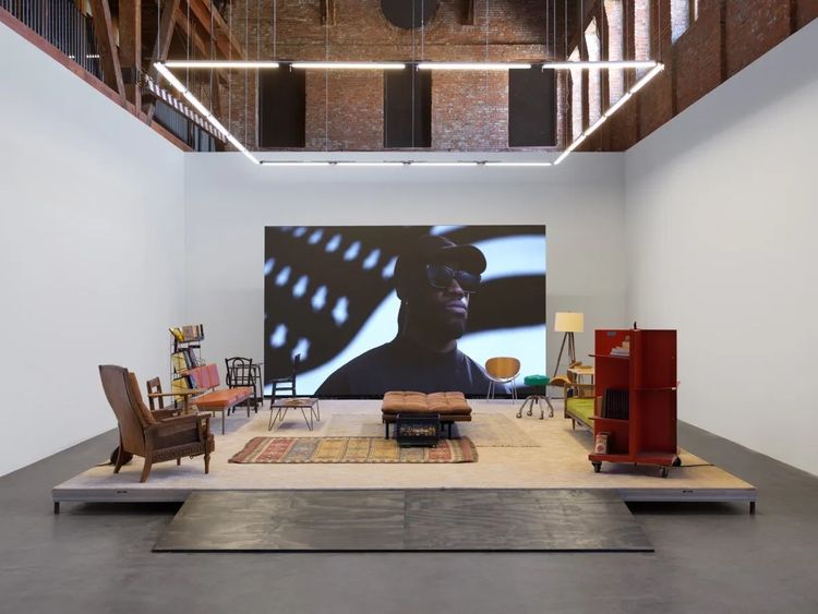 Installation view, Shaper of God: Apple Valley Autonomy, California African American Museum · 2025 (11)