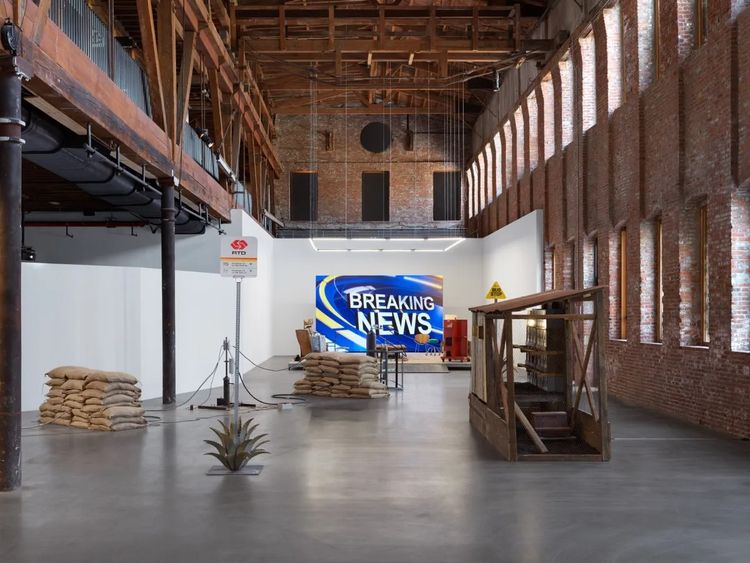 Installation view, Shaper of God: Apple Valley Autonomy, California African American Museum · 2025 (13)