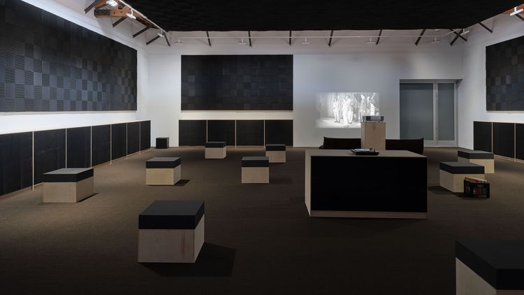 Installation view, SIDE B: the sounds, David Zwirner, 616 Western Ave