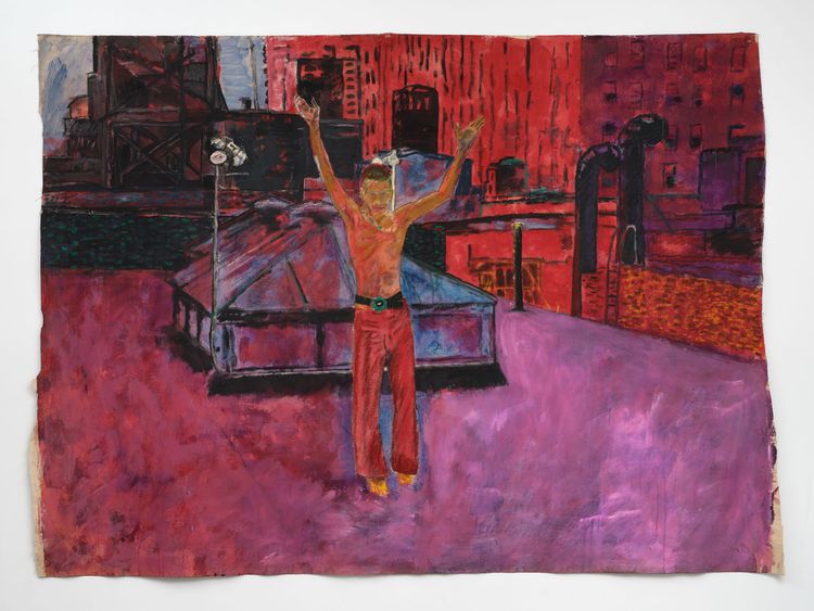 Installation view, The Rooftop Paintings at 255 Bowery, Parker Gallery · 2026 (10)