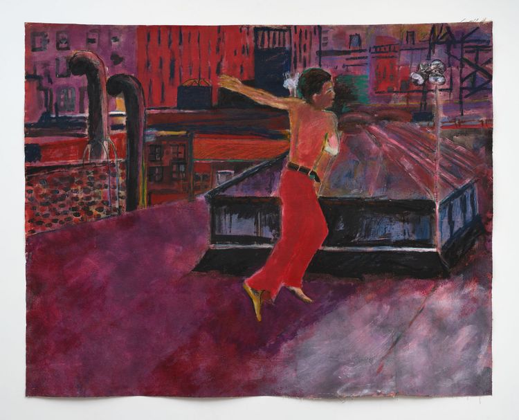 Installation view, The Rooftop Paintings at 255 Bowery, Parker Gallery · 2026 (13)