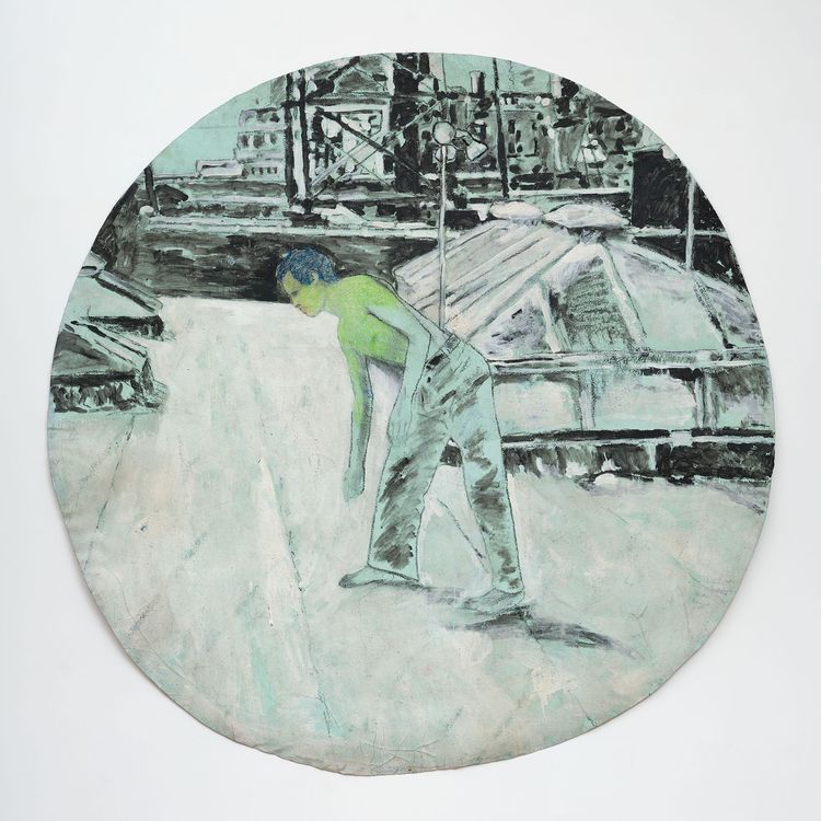 Installation view, The Rooftop Paintings at 255 Bowery, Parker Gallery · 2026 (9)