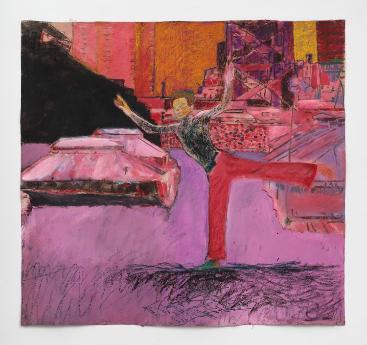 Installation view, The Rooftop Paintings at 255 Bowery, Parker Gallery · 2026 (11)