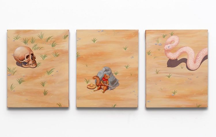 Installation view, Squirrel Show, COL Gallery · 2025 (4)