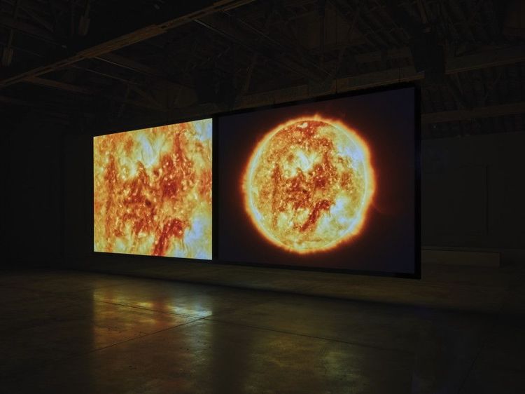 Installation view, Steve McQueen, Dia Chelsea