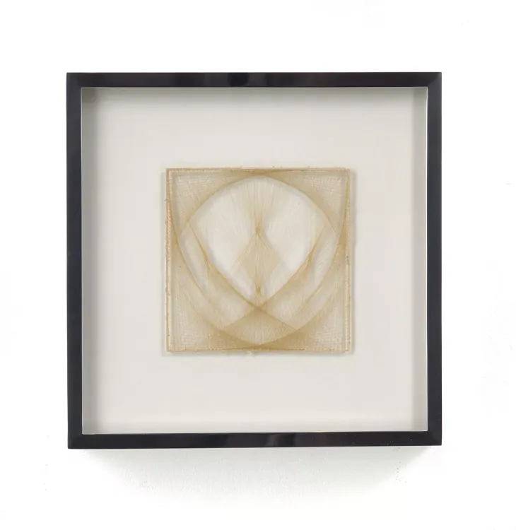 Installation view, Drawing in String, Richard Saltoun · 2025 (5)