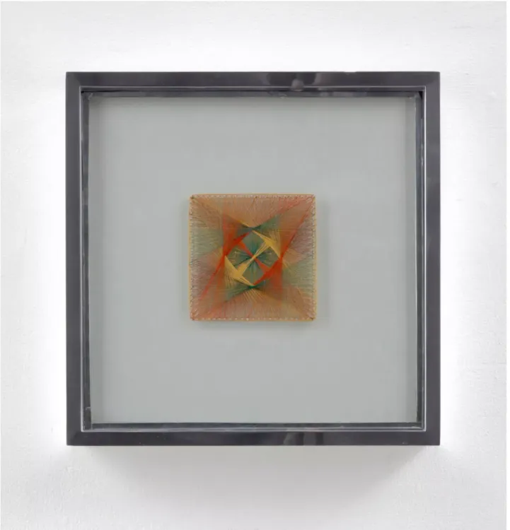 Installation view, Drawing in String, Richard Saltoun · 2025 (7)