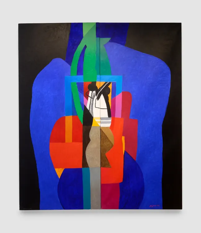 Installation view, Tell us a tale to break the waking night, Richard Saltoun Gallery · 2026 (3)