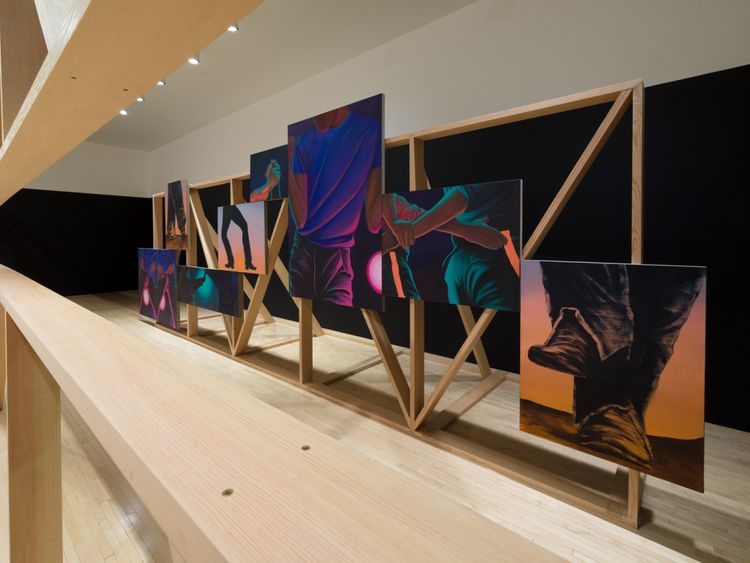 Installation view, Ana Segovia, The Museum of Contemporary Art
