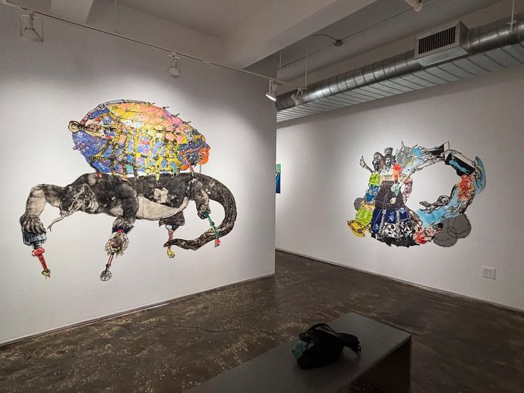 Installation view, To Tell Old Tales Anew, AIR · 2025 (2)
