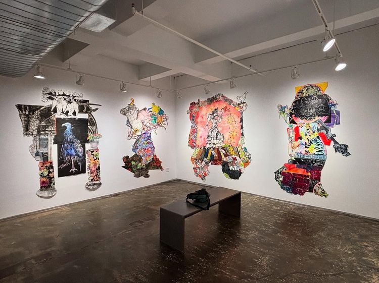 Installation view, To Tell Old Tales Anew, AIR · 2025 (1)