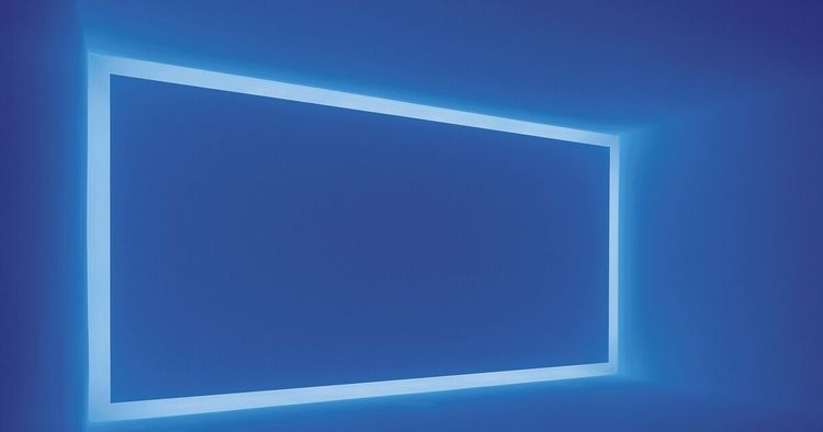Installation view, James Turrell, Almine Rech, Tribeca