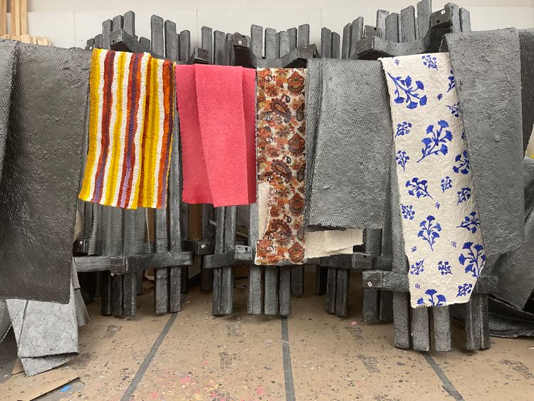 Installation view, Pennies from Heaven, Marinaro