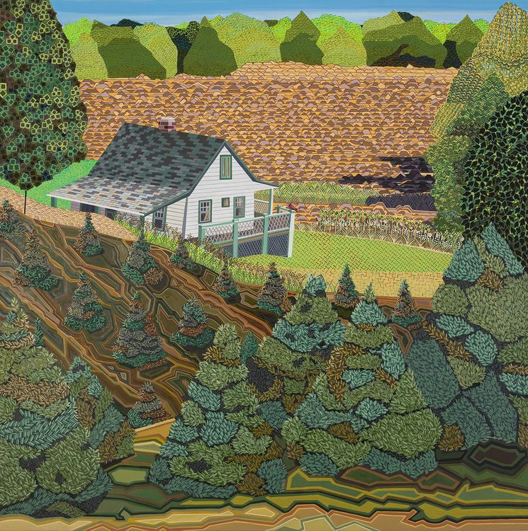 Installation view, Field and Stream of Consciousness, Nicelle Beauchene