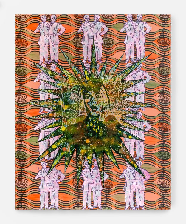 Installation view, Carole Caroompas, Anton Kern Gallery