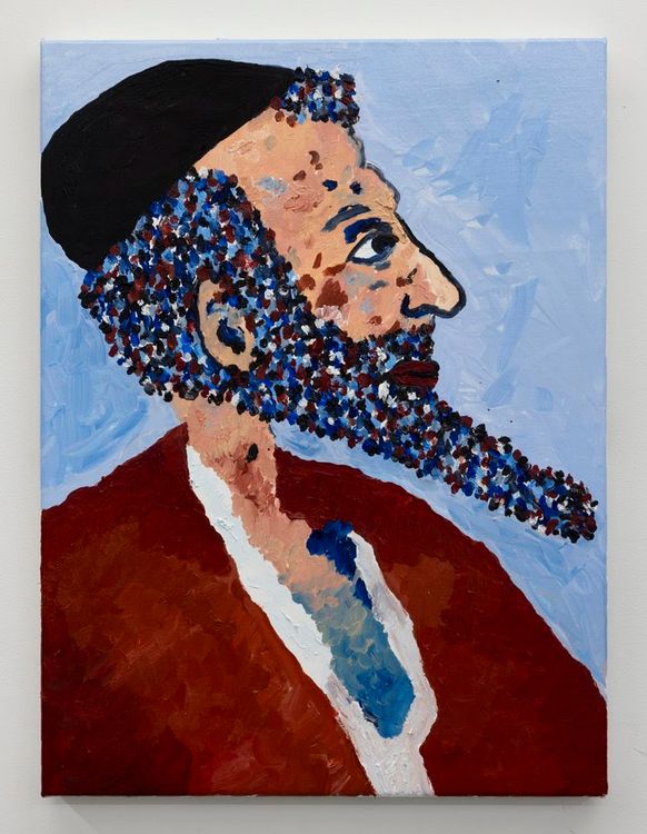 Installation view, Dear Rabbi, A Hug From The Art World