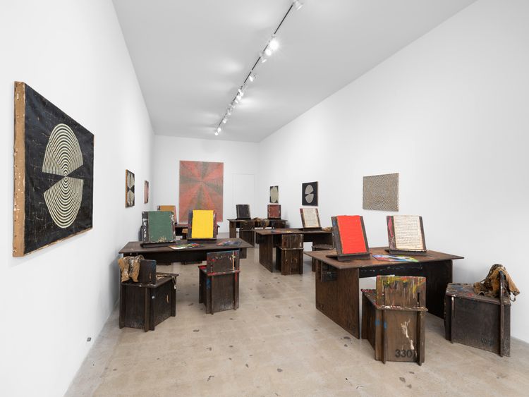 Installation view, SKZ Centimeter Studies Classroom, Timothy Hawkinson Gallery 路 2026 (1)