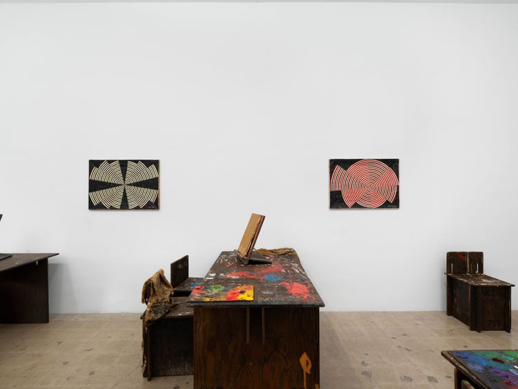 Installation view, SKZ Centimeter Studies Classroom, Timothy Hawkinson Gallery 路 2026 (7)