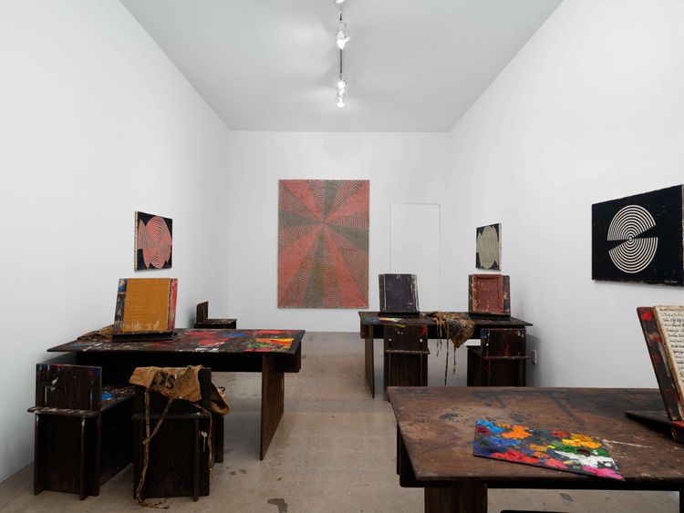 Installation view, SKZ Centimeter Studies Classroom, Timothy Hawkinson Gallery 路 2026 (9)