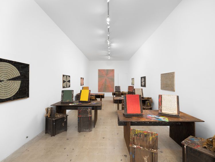 Installation view, SKZ Centimeter Studies Classroom, Timothy Hawkinson Gallery 路 2026 (12)