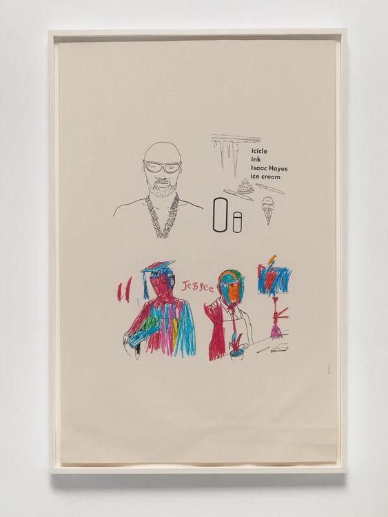 Isaac Hayes, Icicle, George Washington Carver, Graduating Girl #2 (2001)
