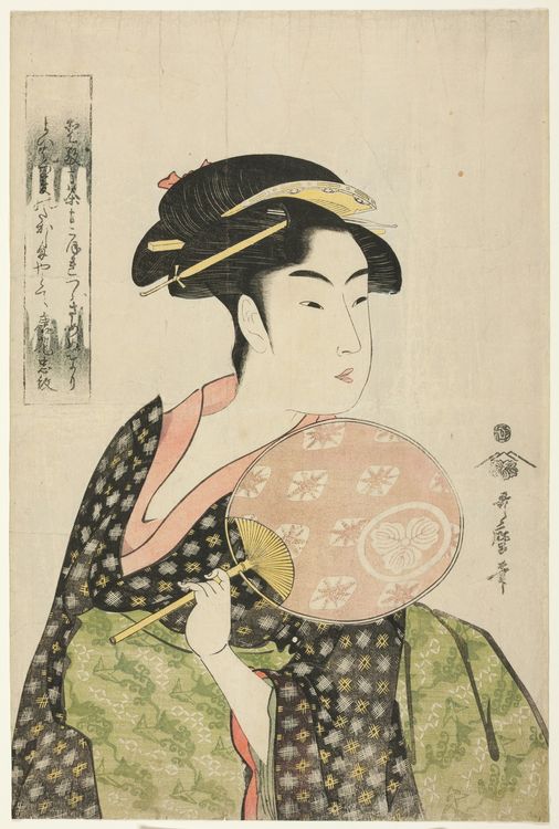 Installation view, Utamaro: Elements of Beauty, The Art Institute of Chicago