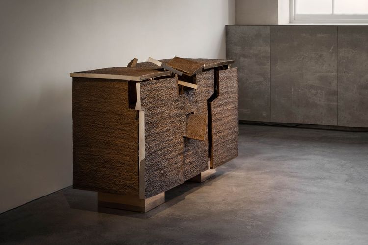 Installation view, Vincent Dubourg: Blue Weather, Carpenters Workshop Gallery