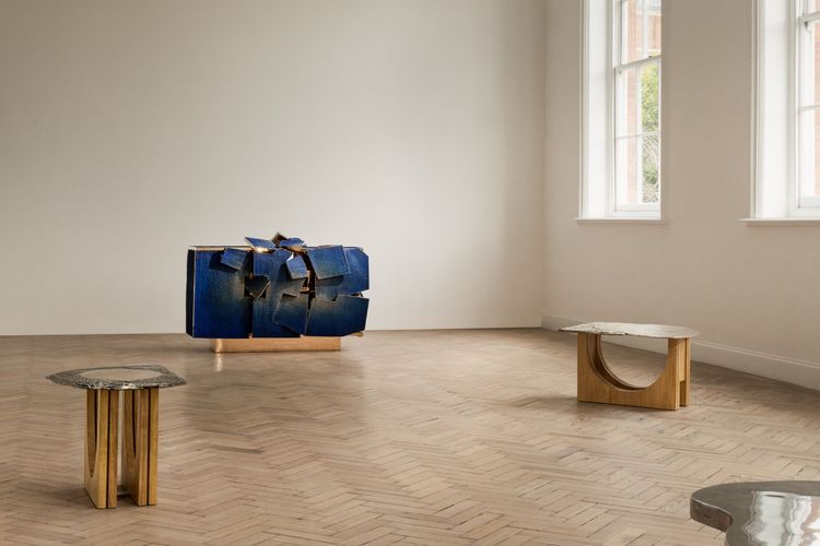 Installation view, Blue Weather, Carpenters Workshop Gallery