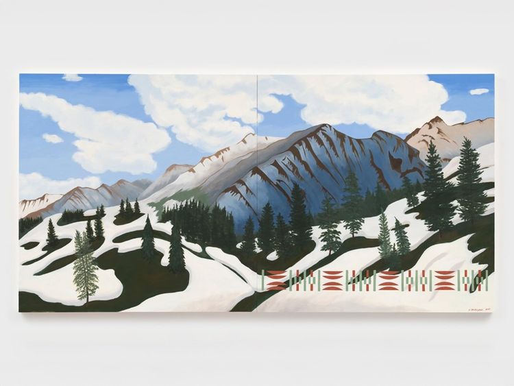 Installation view, Mesas/Mountains/Sky, Hales Gallery · 2026 (2)