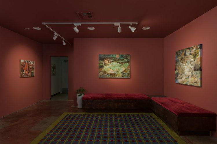 Installation view, Where Willows Rise, Make Room