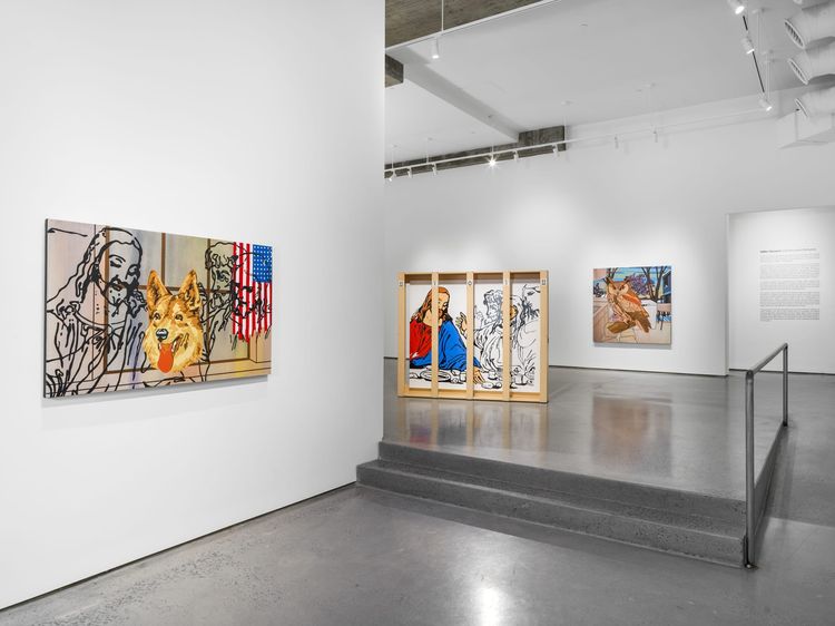 Installation view, Constructed Pictures, Morgan Presents