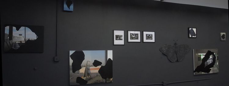 Installation view, Sleepless Night, Gallery 456 / Chinese American Arts Council