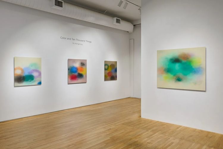 Installation view, Xu Hongming: Color and Ten Thousand Things, Qualia Contemporary Art · 2026 (3)