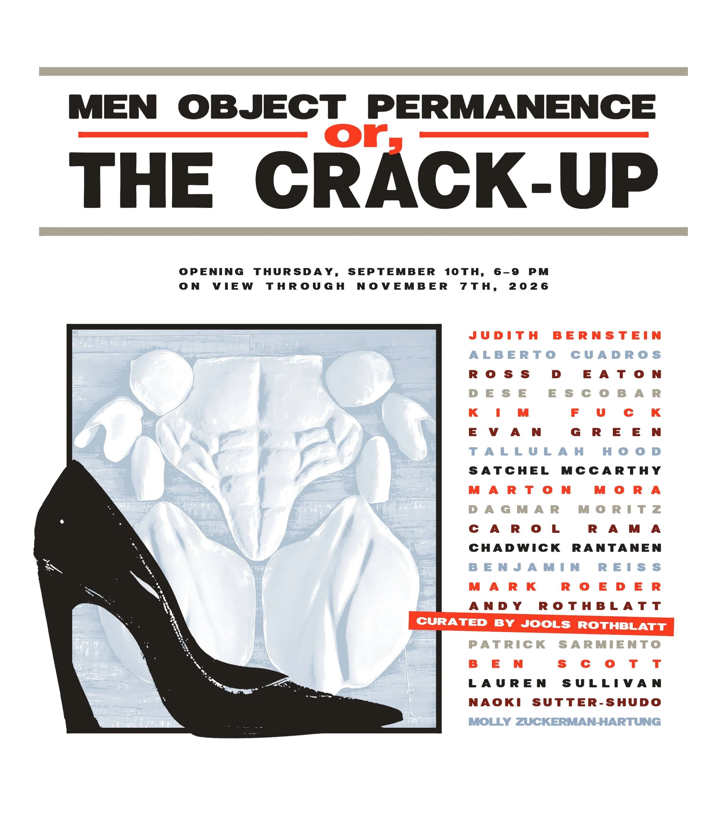 MEN OBJECT PERMANENCE or, THE CRACK-UP
