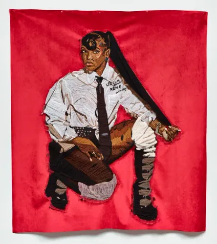 Installation view, Taking up Space: New Works by Kandy G Lopez, ACA Galleries