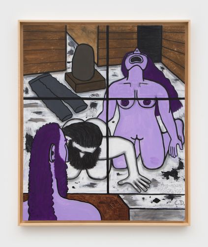 Installation view, Carroll Dunham, Matthew Brown, NYC · 2026 (7)