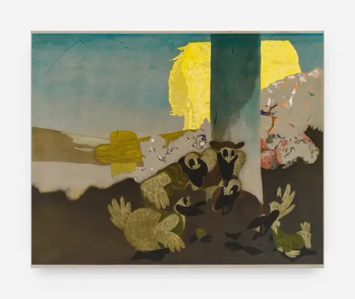 Installation view, Barley Patch 2, Sebastian Gladstone, Los Angeles
