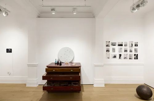 Installation view, The Studio of Felicity Powell, Richard Saltoun Gallery