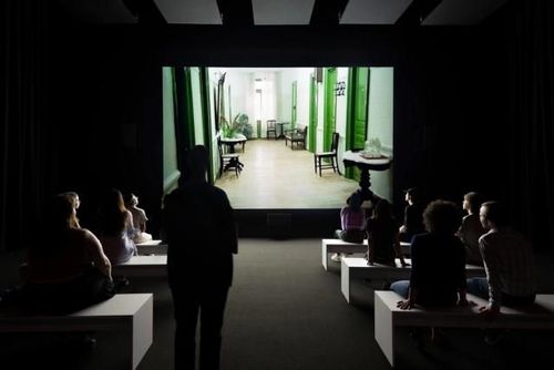 Installation view, Doors, Brooklyn Museum