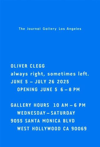 Installation view, always right, sometimes left., The Journal Gallery 