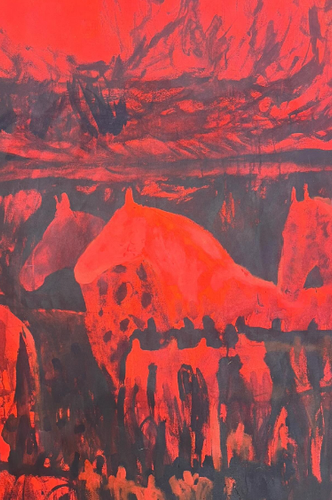 Installation view, Clouds Of Limitless And Expanding Joy,, Isabel Sullivan Gallery