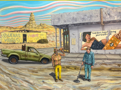 Installation view, Stalking the Good Life, Serious Topics · 2026 (2)